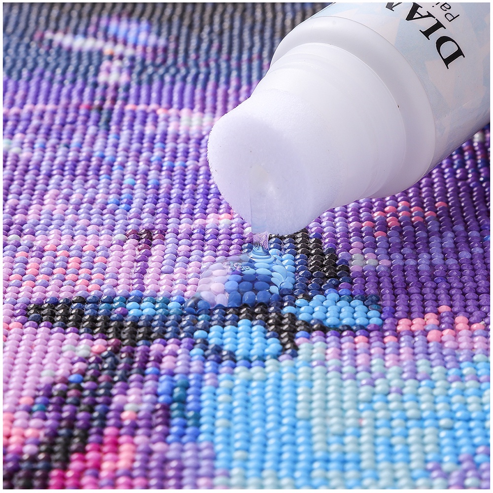 Selador De Pintura De Diamante 120ML 5D Ferramenta De Cola Para Efeito De Fixação Permanente E Brilho De Quebra-Cabeça G