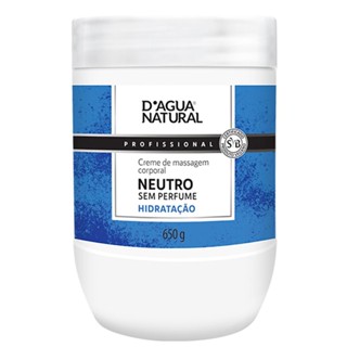 Creme De Massagem Corporal Neutro 650g D
