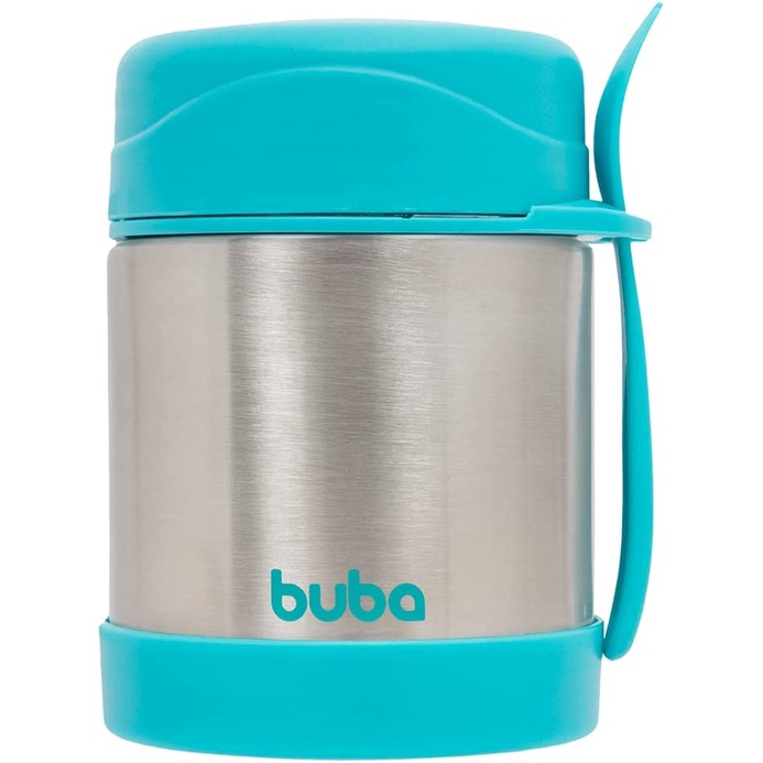 Pote Térmico Inox Infantil Para Bebês Comida e Papinha Buba
