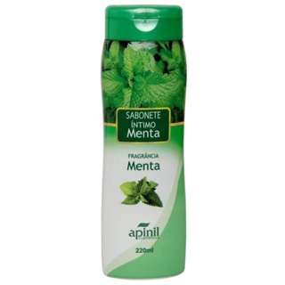 Sabonete Intimo Menta 210ml – APINIL em Oferta na Shopee