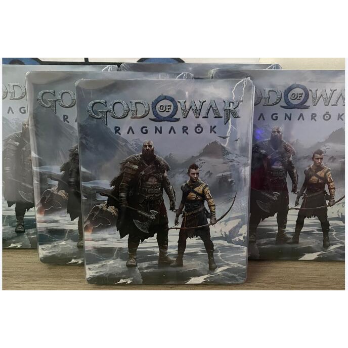 Steelbook God of War Ragnarok P4/P5 Novo