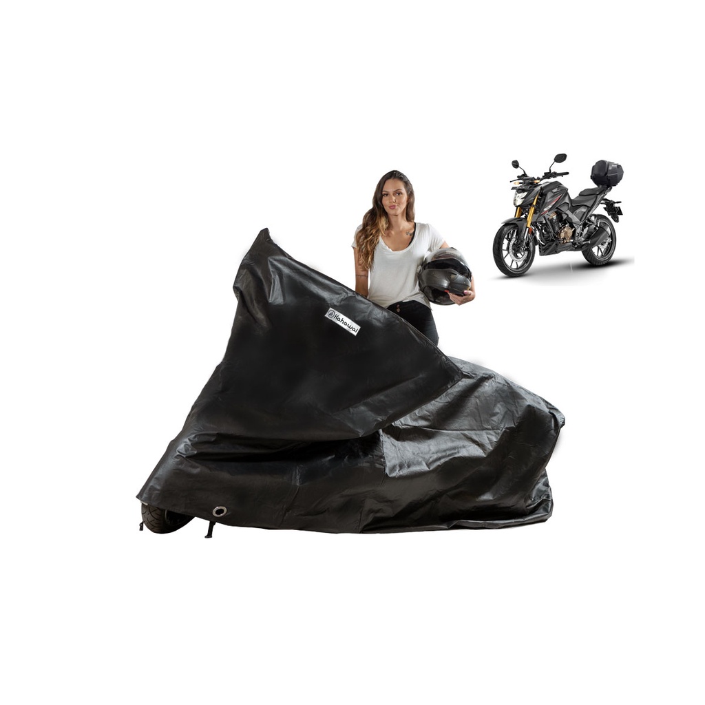 Capa Cobrir Moto Térmica Honda CB Twister 300F Com Baú