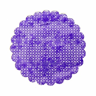 FUNDO RENDADO 7CM LILÁS (C/100) em Oferta na Shopee