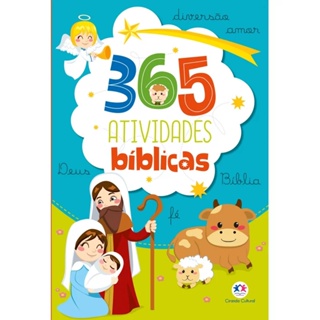 365 Atividades Bíblicas | Aprenda sobre os milagres de Jesus e Grandes Personagens da Bíblia em Oferta na Shopee