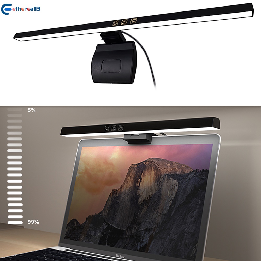 Monitor de Tela de Laptop Usb Barra de Luz Pode Ser Escurecido Led Lâmpada de Mesa Proteção Para