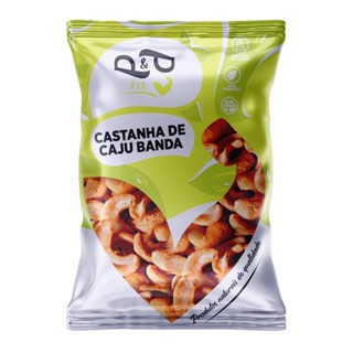 Castanha de Caju Banda Com Sal 100g - P&P