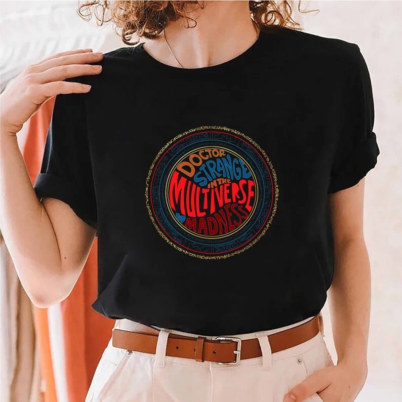 Camiseta T-shirt Basica Doctor Strange Multiverse of Madness Movie Unissex -CISKI.