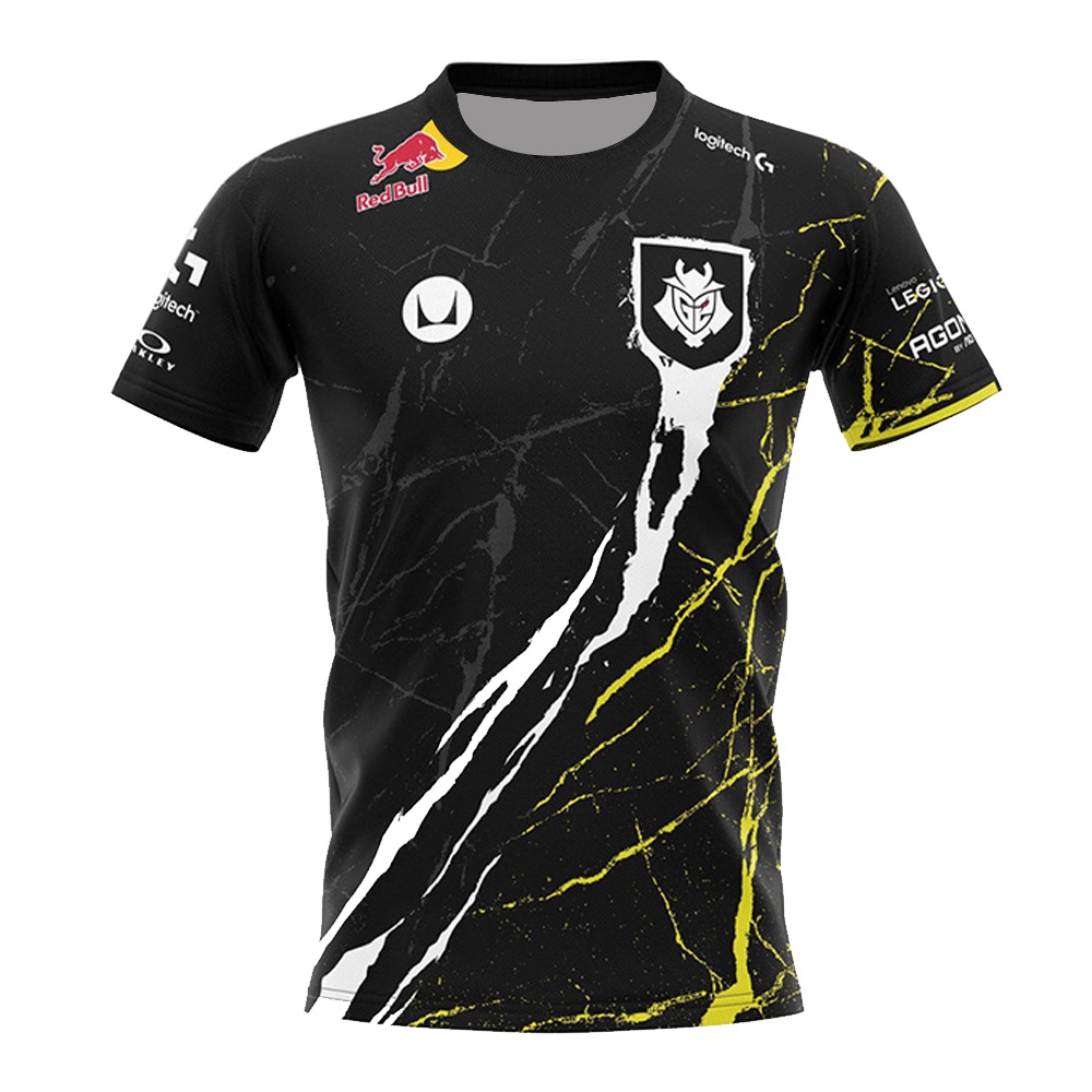 Esports 2023 Homens Jersey CSGO G2 Equipe Uniforme Da