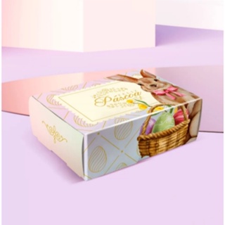 10 Caixa Para 6 Doces Páscoa Serena 3053  (Páscoa Jango 2025) em Oferta na Shopee