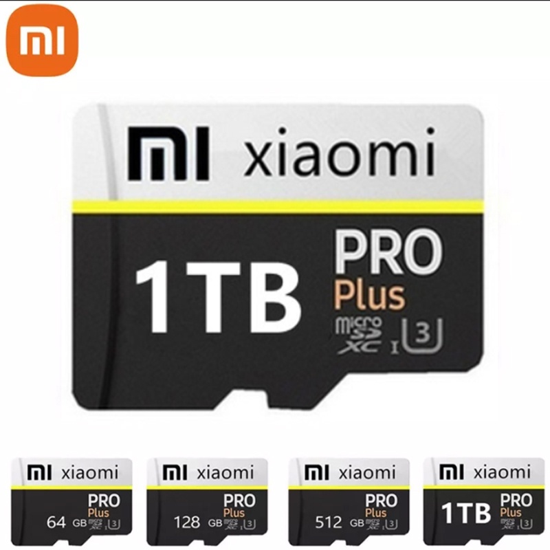 Xiaomi Mini SD Card 128GB 256GB 512GB 1TB Cartão De Memória Classe 10 TF 256GB Minisd Flash Usb Pendrive Adaptador Livre Novo