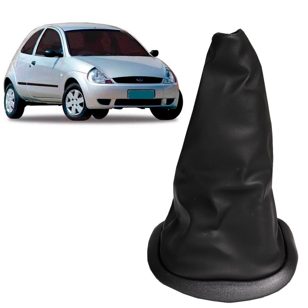Coifa Do Cambio Ford Ka 1996 Até 2000 Preta C/ Base em Oferta na Shopee