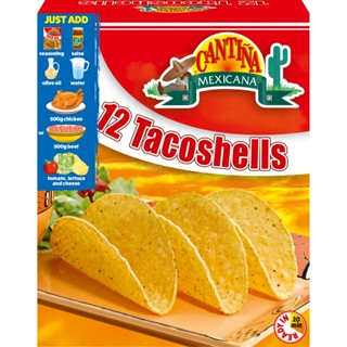 12 unidades de de Taco Shells Cantina Mexicana 150g