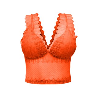 Top Cropped Renda Pavao Alca Grossa Decote Decotado Com Bojo