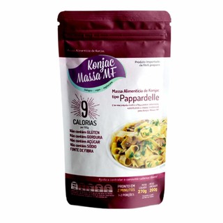 Massa Alimentícia de Konjac Tipo Pappardelle Konjac 270g em Oferta na Shopee