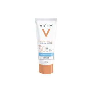 Vichy Capital Soleil Hydra-Matte Protetor Solar Facial FPS50 30g