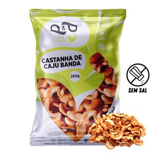 Castanha de Caju Banda Sem Sal 250g - P&P