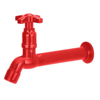 Torneira de Pia Longa de parede Vermelho ABS em Oferta na Shopee