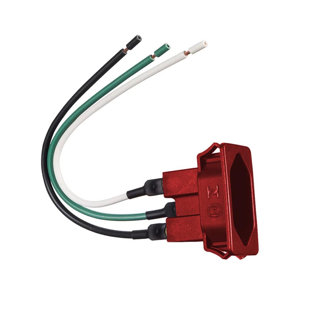 Tomada Embutir Com Rabicho Vermelho 2P+T 10A 250V Margirius em Oferta na Shopee