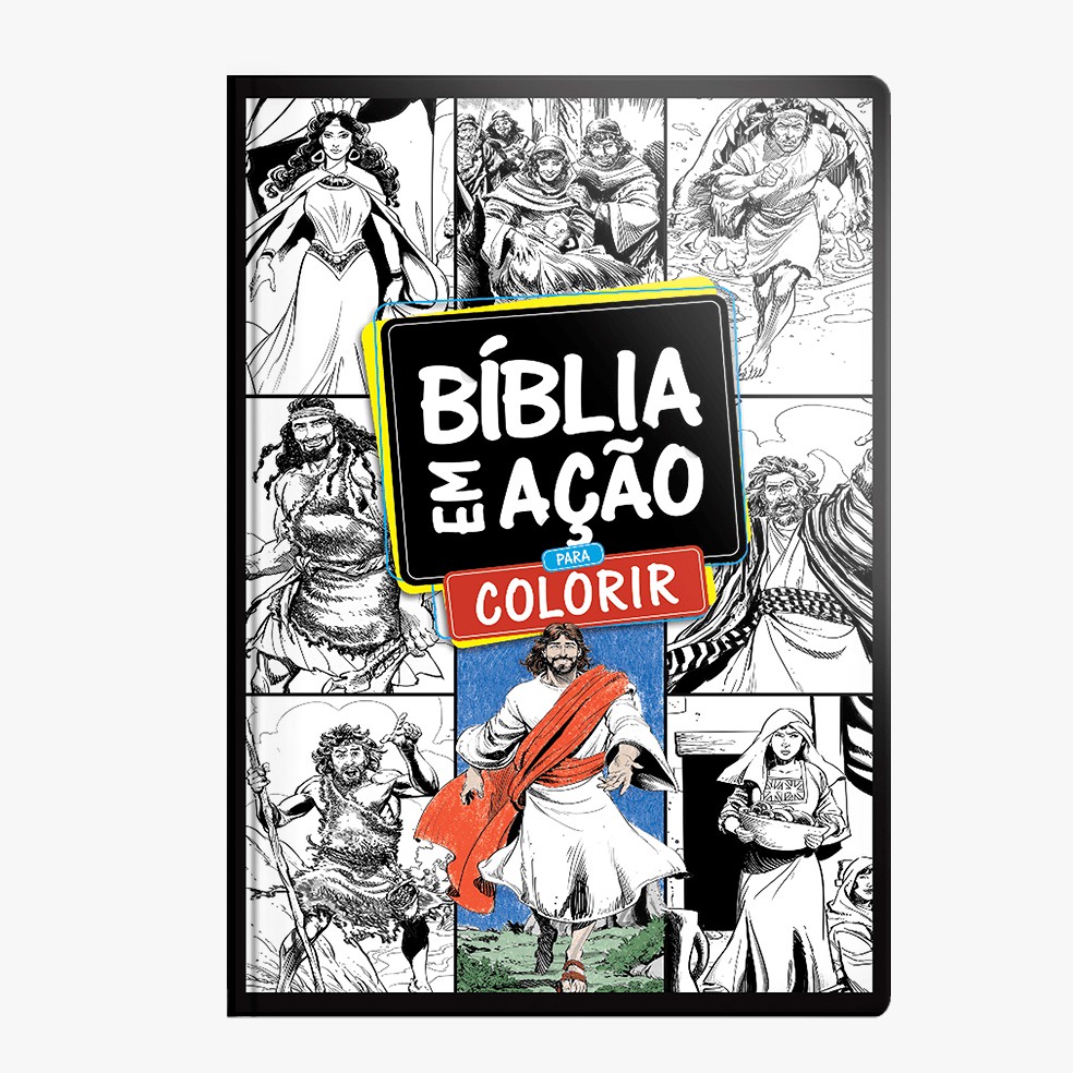 Bíblia em Ação para Colorir em Oferta na Shopee