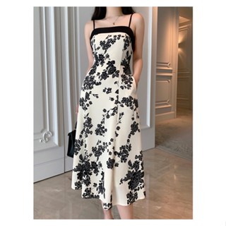 Vestidos De Verão Estilo Coreano Para Mulheres Fora Do Ombro Cabresto Sem Mangas Vestido debut floral Chalés vintage sexy Longo plus size De Praia Costas