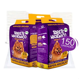 Tapete Higienico 150 unidades Espaço De Bicho  Envio Imediato em Oferta na Shopee