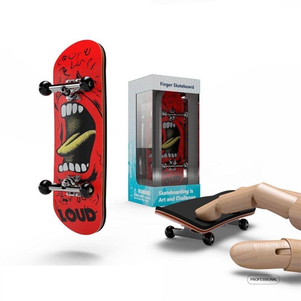 Brinquedos De Skate De Madeira Para Pontas Dos Dedos Mini Rodas Com Rolamentos De Alta Velocidade Educativos