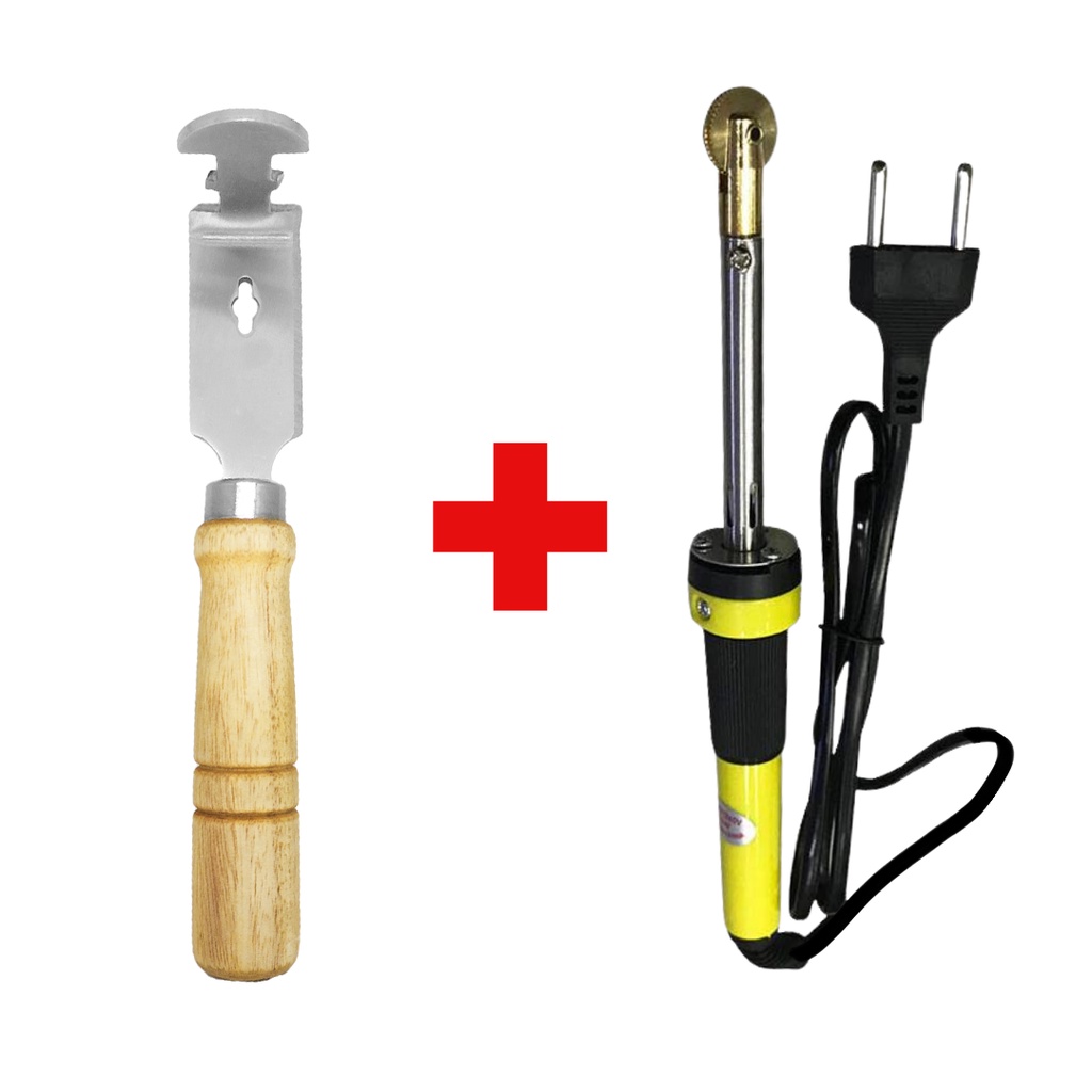 Limpador de Ranhura p quadros das colmeias+ carretilha Elétrica 220v incrustadora de cera Apicultura