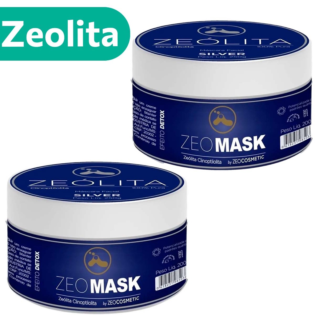 2 Zeólita Zeolita Clinoptilolita Standard 250g do Thomas