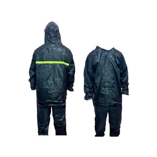 Capa De Chuva Para Motoqueiro Impermeável Conjunto Completo Com Faixa De Sinalização em Oferta na Shopee