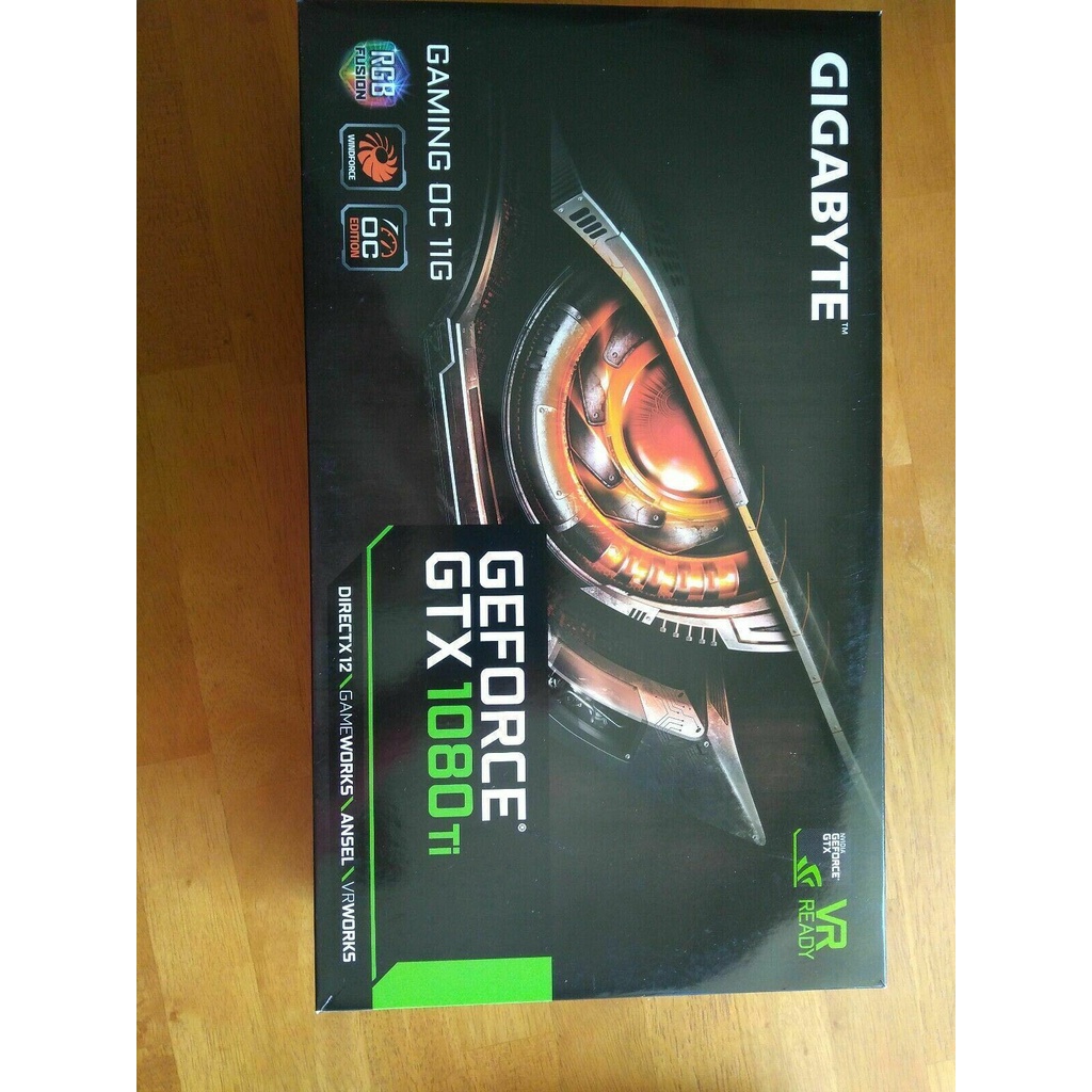 BRAND NEW GIGABYTES GEFORCE GTX 1080 TI GRAPHIC CARDS Escorrega o Preço