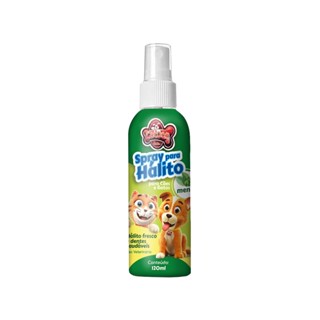 Spray Bucal Para Hálito Cães Gatos Menta 120ml