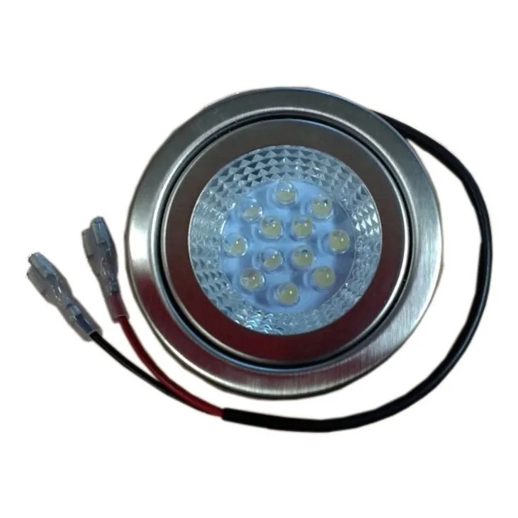 LAMPADA DE LED REDONDA PARA COIFA FOGATTI NARDELLI