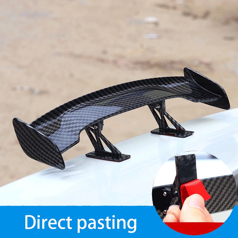 Spoiler ABS Fibra De Carbono Para Carro Universal Lip Acessórios De ...