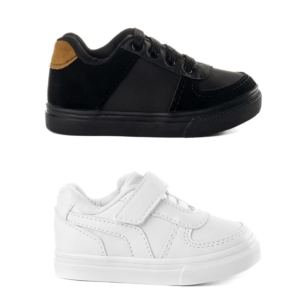 Combo 2 Pares Tenis Infantil Baby Casual Masculino 3126 em Oferta na Shopee