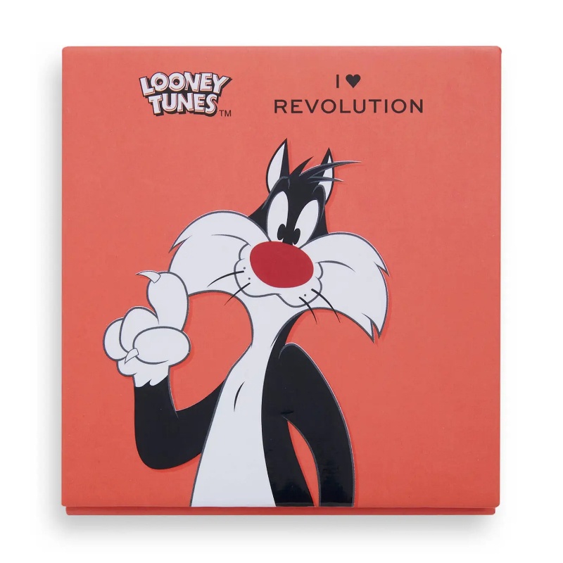 Paleta de Sombras Frajola Revolution Beauty Looney Tunes x I Heart Revolution Sylvester