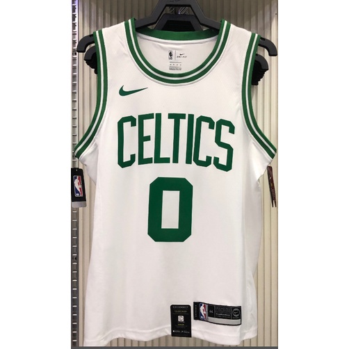 hot Prensado nba Boston Celtics No . 0 Camiseta De Basquete Branca Tatum