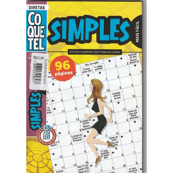 Revista Simples Mais Facil Coquetel coletanea 96 PGS