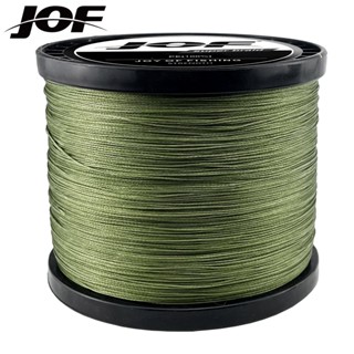 JOF 8 fios 1000M 500M 300M 100M Linha de Pesca Trançada Carpa Multifilamento