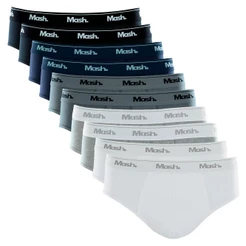 Kit 10 Cuecas Slip Algodão