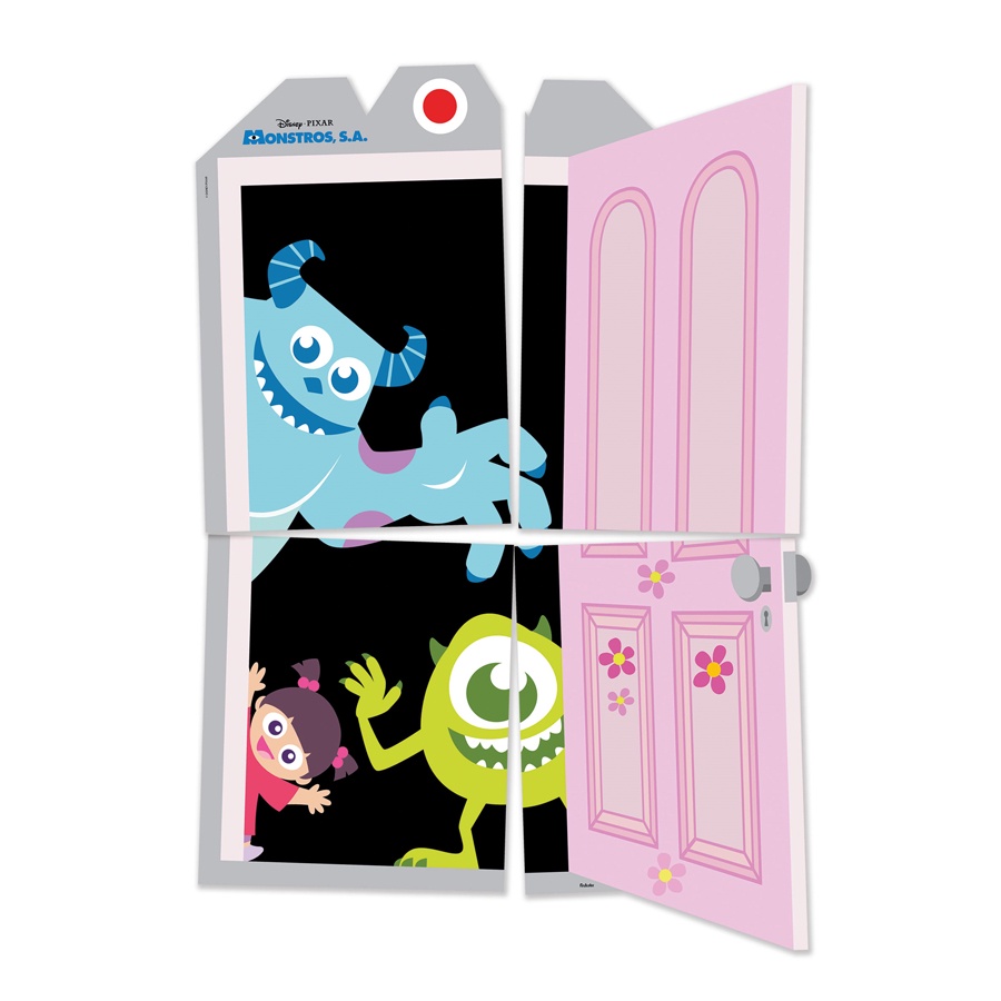 Painel Decorativo Festa Monstros SA - 1 unidade - Festcolor - Rizzo