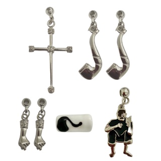 Kit 6 Pingentes + Firma Para Guia de Preto Velho Umbanda em Oferta na Shopee