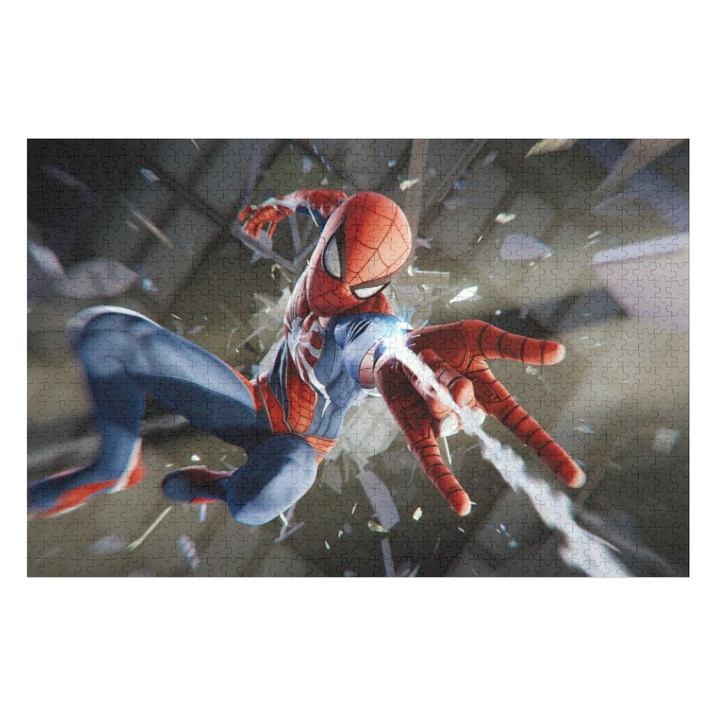 Homem-Aranha 300 Peças Quebra-Cabeça 500 Impressão Colorida De Descompressão 1000 De Madeira E Lazer Brinquedo DIY Papel