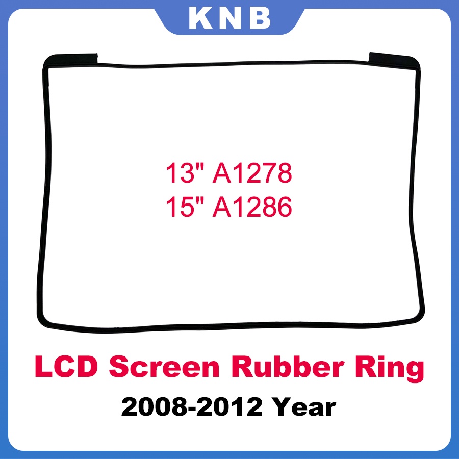 Novo Tela LCD Borracha Moldura Média Bezel Anel Para Macbook Pro 13 " 15 " A1278 A1286 De 2008 2009 2010 201 2012 Ano