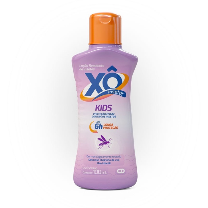 Xô Insetos Kids Repelente de Insetos Infantil Loção com 100ml