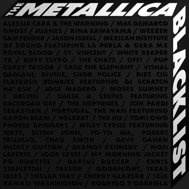 BOX Metallica - The Metallica Blacklist (4 CD's)