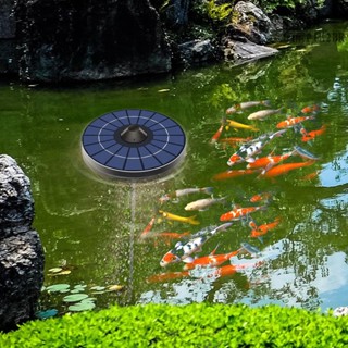 Aerador Solar Bomba De Oxigênio Para Lago Com Mangueira De Ar E Pedra Bolha De Água Flutuante Tanque De Peixe Oxigenador Fonte De Banho De Pássaros Circulação Pequenos Lagos