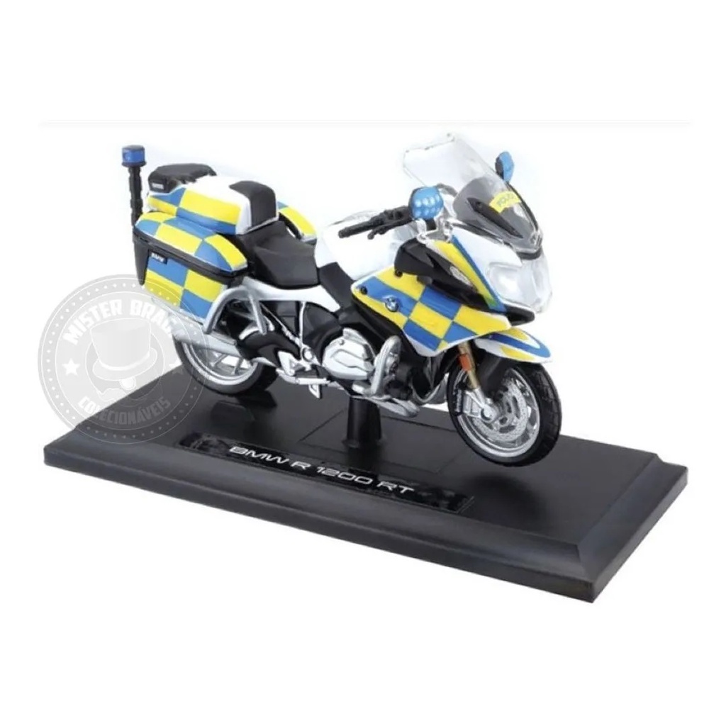 Moto Bmw R 1200 Rt Policia Londres-autorithy Maisto 1/18