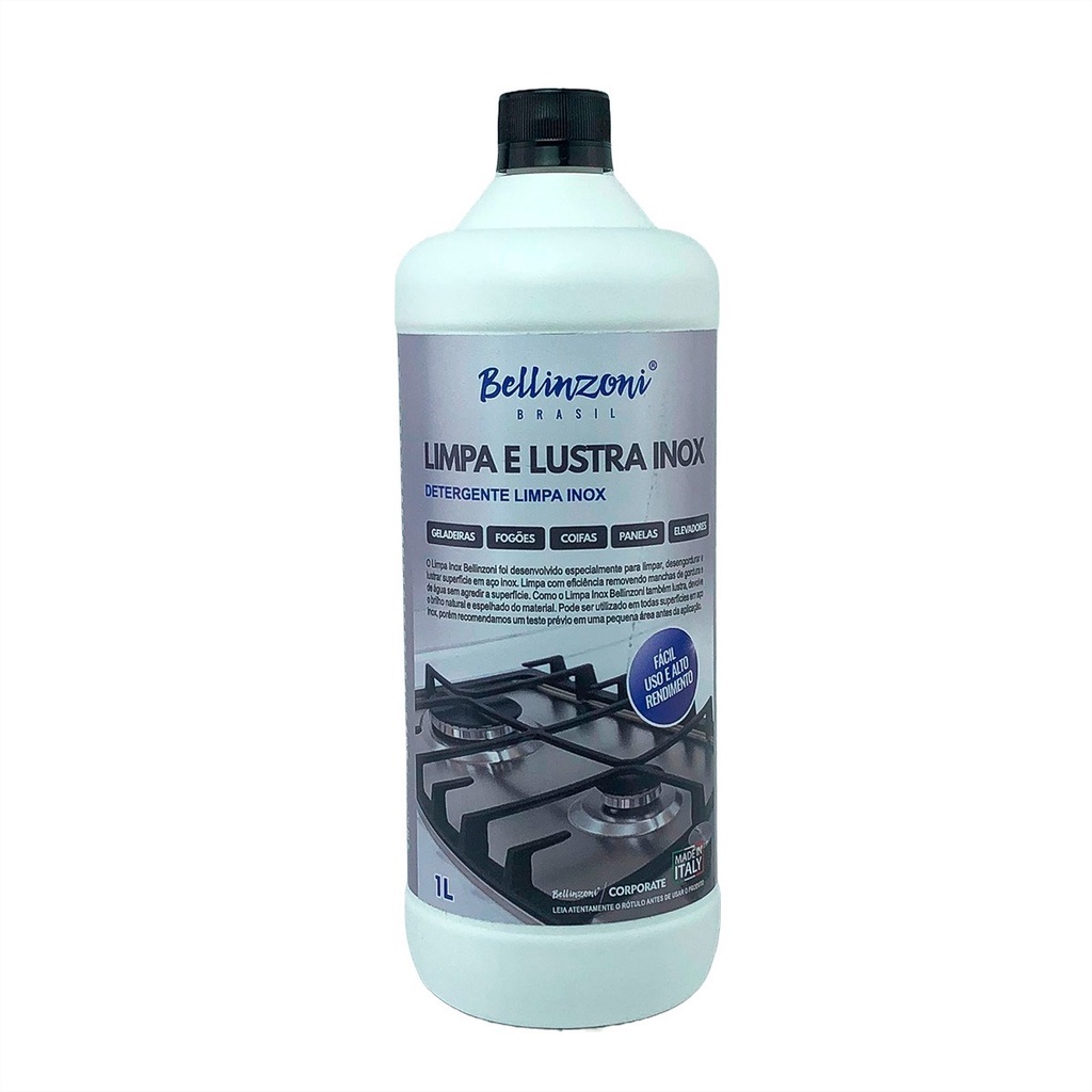 Limpa E Lustra Inox Bellinzoni 1 Litro