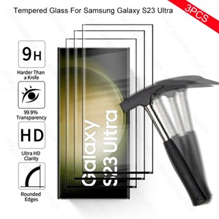 3pçs 9D Vidro Curvo Temperado Para Samsung Galaxy S 23 S23 Ultra Plus Filme Protetor De Tela S23Ultra S23 + 5G 2023