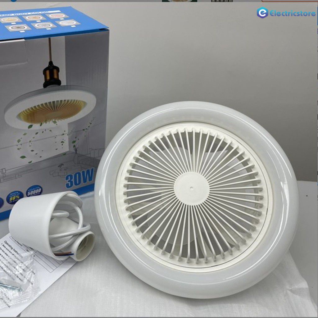 (entrega hoje) Ventilador De Teto Lâminas 26cm E27 220V Com Luz Led 2023 new